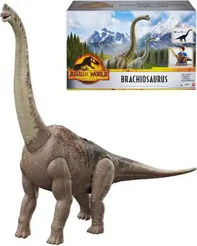 Mattel Jurassic World HFK04 New Ruler Brachiosaurus II სათამაშო დინოზავრი