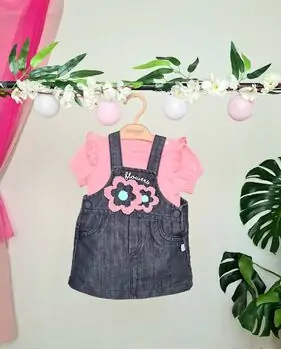 Flowers Dress 2in1 Set 26-743 Maibella საზაფხულო ორეული
