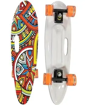 Penny Board Multicolor With LED Wheels პენიბორდი