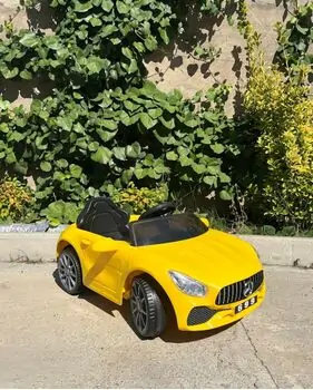 Mercedes Benz Yellow - ელექტრო მანქანა
