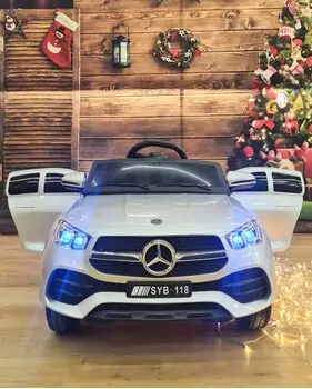 Mercedes-Benz G118 Painting Silver - ელექტრო მანქანა კაუჩუკის საბურავებით და ტყავის სავარძლით, 2 image