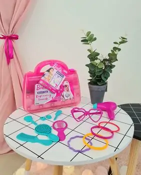 Dede BARBIE BEAUTY SET BAG საბავშვო გასაპრანჭი აქსესუარების ნაკრები 03616
