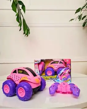 Super Walker Stunt Car - საბავშვო სათამაშო მანქანა დისტანციური მართვით