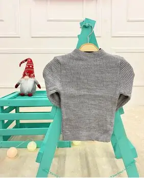Cute Knitted Sweater - გრძელ მკლავიანი სვიტერი