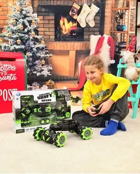 Double-Sided Rotating RC Cars - დისტანციურად მართვადი მანქანა