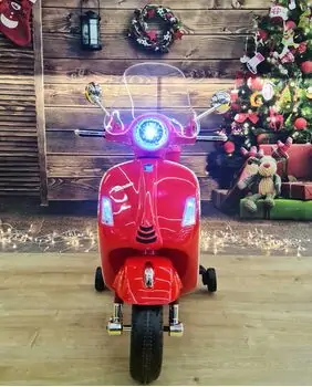 Moped For Kids Red - ელექტრო მოპედი, 2 image