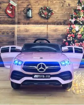 Mercedes-Benz G118 Pink - ელექტრო მანქანა კაუჩუკის საბურავებით და ტყავის სავარძლით, 2 image