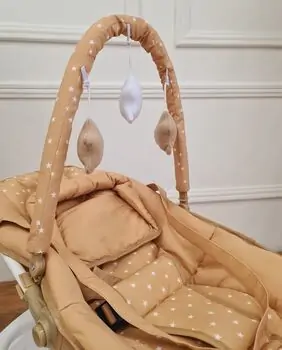 Baby Bouncer Star Beige საბავშვო  შეზლონგი, 5 image
