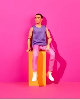 Barbie HJW84 Looks Ken Fashion Doll - სათამაშო ბარბის თოჯინა, 2 image
