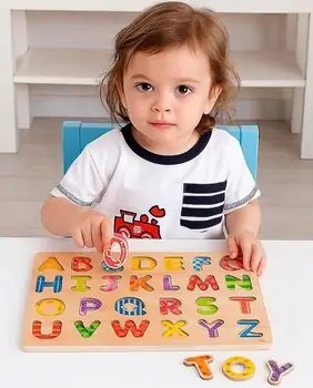 Alphabet Peg Puzzle - სათამაშო ფაზლი, 2 image