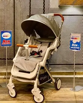 Cangaroo Mini Grey საბავშვო ეტლი, 7 image