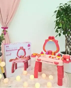 საბავშვო ტრილიაჟი - MAKE-UP DESK BEAUTICIAN 29pcs