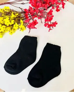 Baby Socks Black საბავშვო წინდები, 2 image