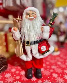 Christmas Decoration Santa 40 CM საახალწლო დეკორაცია სანტა
