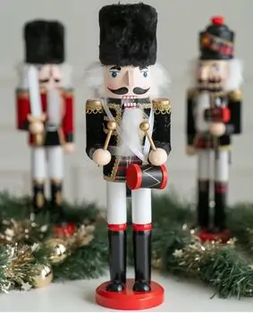 Drum Nutcracker Christmas Decoration - საახალწლო დეკორაცია მაკნატუნა