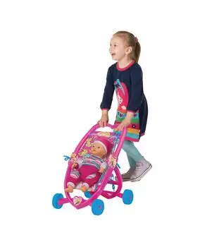 Dede BARBIE BABY STROLLER თოჯინის სასეირნო ეტლი 03036, 3 image