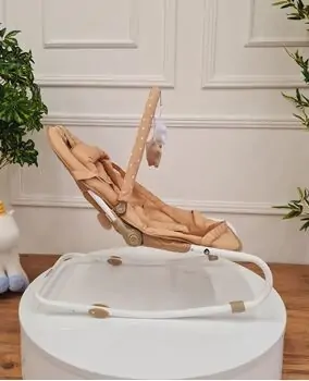 Baby Bouncer Star Beige საბავშვო  შეზლონგი, 2 image