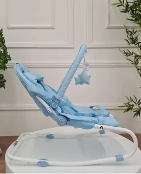 Baby Bouncer Star Blue საბავშვო  შეზლონგი, 3 image