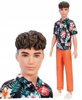 Barbie Ken Fashionistas Doll HBV24 თოჯინა მოდის სამყაროდან