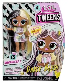 LOL Surprise Tweens Doll S4 Darcy Blush 588740 ლოლის სათამაშო თოჯინა, 8 image