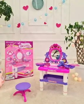 Beauty Girl Dresser - სათამაშო ტრილიაჟი