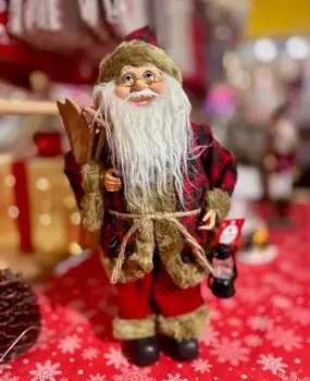 Christmas Decoration Santa 40 CM საახალწლო დეკორაცია სანტა