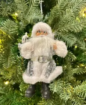 Christmas Decoration Santa 18 CM საახალწლო დეკორაცია სანტა