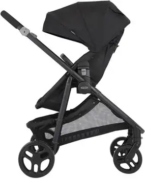 Graco Transform 2-in-1 Pushchair Ink Tan ახალშობილის ეტლი, 7 image