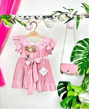 Summer Dress With Bag საბავშვო კაბა ჩანთით