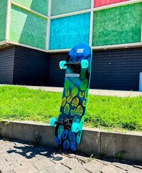 Skateboard Steps With LED Wheels სკეიტბორდი, 2 image