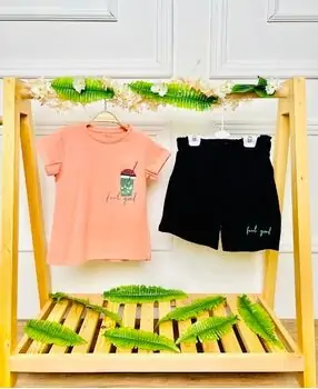 Feel Good 2 In 1 Set Peach საბავშვო ორეული