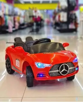 Mini Mercedes-Benz Red - საბავშვო ელექტრო მანქანა