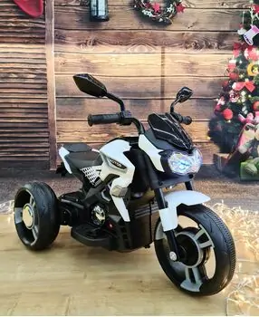 Modern Motorcycle White - ელექტრო მოტოციკლი