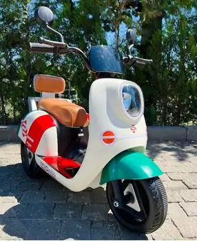 Electric Moto White - ელექტრო მოტოციკლი, 2 image