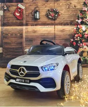 Mercedes-Benz G118 Painting Silver - ელექტრო მანქანა კაუჩუკის საბურავებით და ტყავის სავარძლით