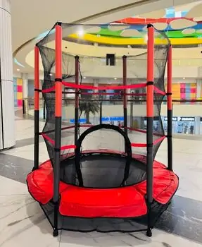 Metal & Plastic Trampoline 140cm 5FT - ბატუტი, 2 image
