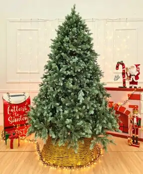 Holandiia Christmas Tree With Blue Tips PE 210 CM საახალწლო ნაძვის ხე, 100% სილიკონი, 6 image