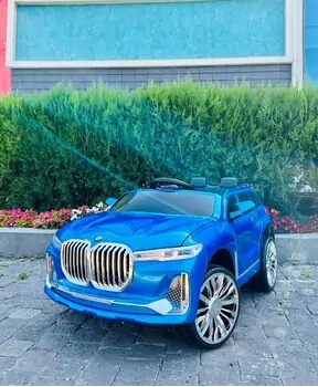 BMW X7 Blue - საბავშვო ელექტრო მანქანა