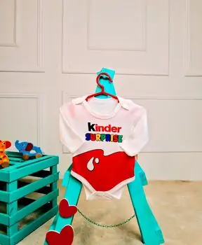 Bebio Bodysuit Kinder Surprise - ჩვილის ბოდე