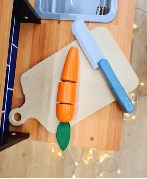 Moni Wooden kitchen Toskana - ხის სათამაშო სამზარეულო, 9 image