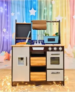 Moni Wooden kitchen Toskana - ხის სათამაშო სამზარეულო
