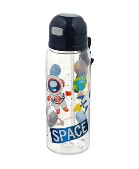 Tuffex Mono Water Bottle With Straw - საბავშვო წყლის ბოთლი