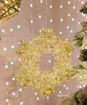 Wreath Hanging Decoration - ნაძვის ხის სათამაშო, 2 image