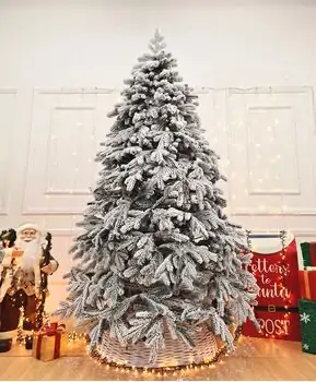 Kovalivian Snow-Covered Christmas Tree PE 230 CM ნაძვის ხე დათოვლილი ტოტებით, 100% სილიკონი, 10 image