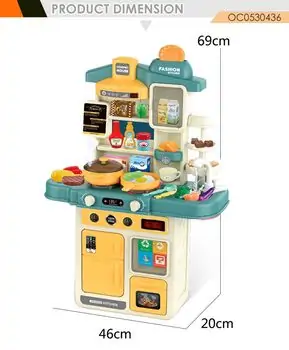 Home Kitchen With Spray Blue - სათამაშო სამზარეულო, 7 image