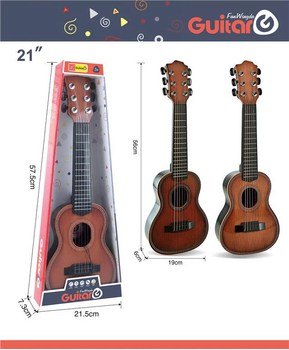 Wood Grain Guitar - სათამაშო გიტარა, 2 image