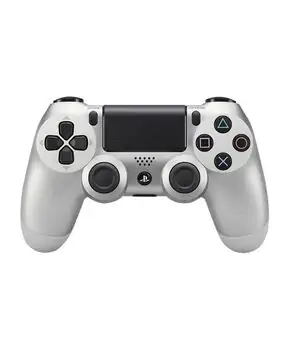 კონსოლის კონტროლერი Sony DualShock 4 Wireless Controller - Silver (PS4)