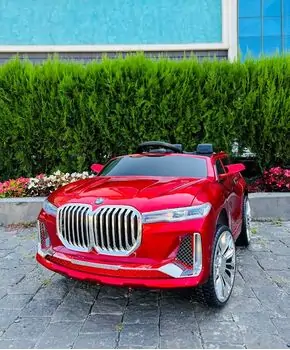 BMW X7 Red - საბავშვო ელექტრო მანქანა