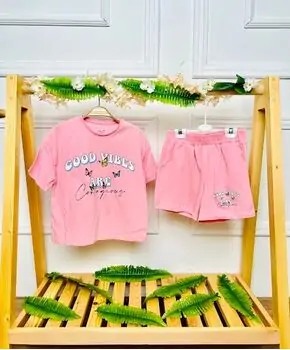 Good Vibes 2 In 1 Set Pink საბავშვო ორეული