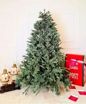 Christmas Tree With Silicone Needles 210 CM საახალწლო ნაძვის ხე 100% სილიკონი  (OT2328), 10 image